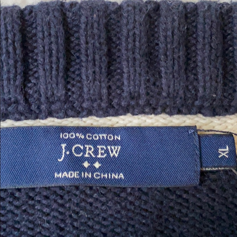 Men’s Cotton Striped Sweater - Picture 2 of 2